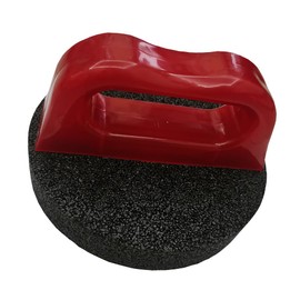 WHLZYEVA Masonry Rubbing Brick, Rub Bricks, 20 Grit, Rub Brick with Handle Concrete Tools, Masonry Tools, Clean Bricks, Dressing Down and Remove Marks From Concrete