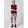 Stockerpoint Lorenzo Men's Vest, bordeaux
