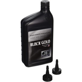 JB Industries (Set of Two - 1 quart) Bottle of Black Gold Vacuum Pump Oil