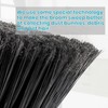 Blue Indoor Broom 54" Long Handle House Broom for Floor