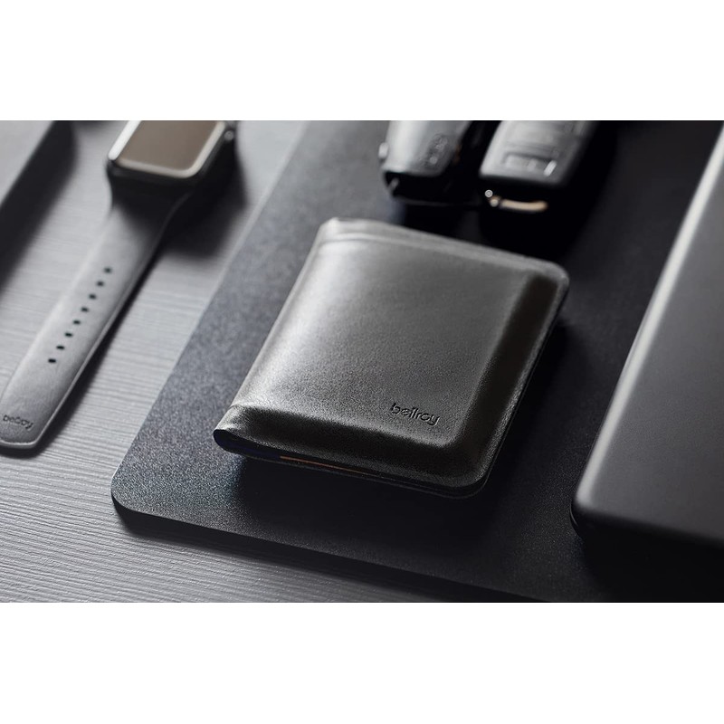 Bellroy Apex Note Sleeve – (Molded leather billfold wallet, RFID