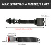 MGT 3.6M 3 Point Retractable Adjustable Car Seat Belt For