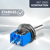 PerfectHD Mini Toggle Switch - Mini Switch - 2 Contacts
