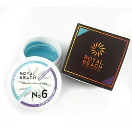 Royal Beach Royal Beach Color Changing Gel Nails, Marine Blue to Deep, Purple Blue/DEEP 0.2 oz (5 g)