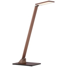Bentley Modern Minimalist Touch Desk Table Lamp LED 21" High French Bronze Aluminum Metal Adjustable Head for Living Room Bedroom House Bedside Nightstand Home Office Reading - Possini Euro Design
