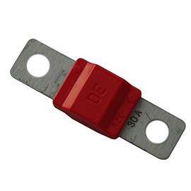 AERZETIX - C10055 - Fuse - Large - Red - MIDI - 30A - 32V - 40mm - M5 - for Car - Truck - Utility