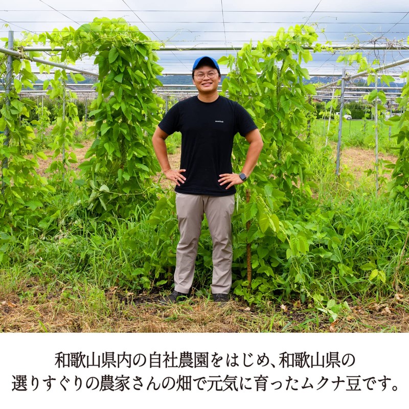 Mukuna Beans (Produced in Wakayama Prefecture) Powder, 10.6 oz (300