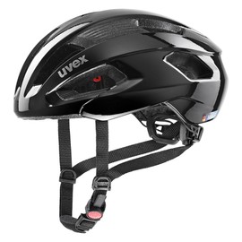 uvex Rise - Safe Performance Helmet for Men and Women - Individual Size Adjustment - Optimised Ventilation - All Black - 52-56 cm