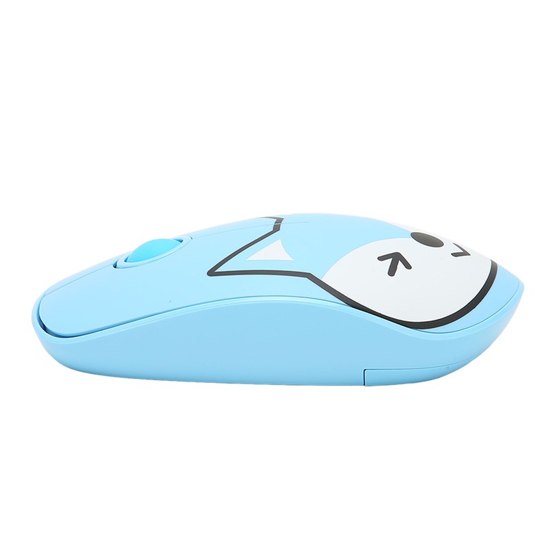Wireless Mouse Mute Cute Cartoon Style 3 Smart Sleep Modes