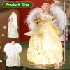Christmas Angel Tree Topper, 32 cm High Angel Christmas Tree