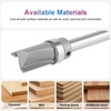 SpeTool Carbide Pattern Flush Trim Router Bit 1/4 Inch Shank