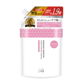 unlabel Lab KR Control Treatment Refill, 1.9x Volumizer, Keratin, Smooth Hair, Straight Hair, Curly, 20.2 fl oz (590 ml)