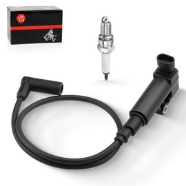 Ignition Coil Spark Plug W/Wire For Spire Massimo Gunner 250 MTD Challenger Axis 500 MSU Bighorn Coleman 400 500 Bennche Cowboy Hisun 250 400 450 500