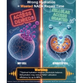 Golden Nourish Electrolytes Powder Packets with NAD Supplement [Sugar Free] [Instant Hydration] [Healthy Aging ] [Liquid Daily IV Hydrate Packets for Men & Women] (Pack of 15, Original Flavor)