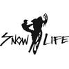Snow Life Decal 8" Snowmobile Sled Window Sticker Graphic Extreme