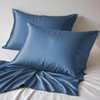 LINENWALAS 100% Organic Bamboo Pillow Cases 2 Pack, Soft Premium
