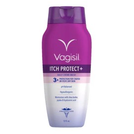 Vagisil Itch Protect Morado Jabon Intimo Femenino 12 Oz