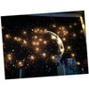Zerodeko Cosmo Moon Tapestry Plush Decorative Hanging Cloth for Living