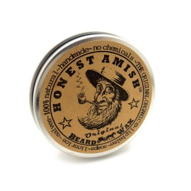 Honest Amish Original Beard Wax - All Natural and Organic- 2 ounce