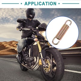 ACROPIX 8cm Length Motorcycle Main Stands Bracket Kickstand Return Spring - Pack of 1