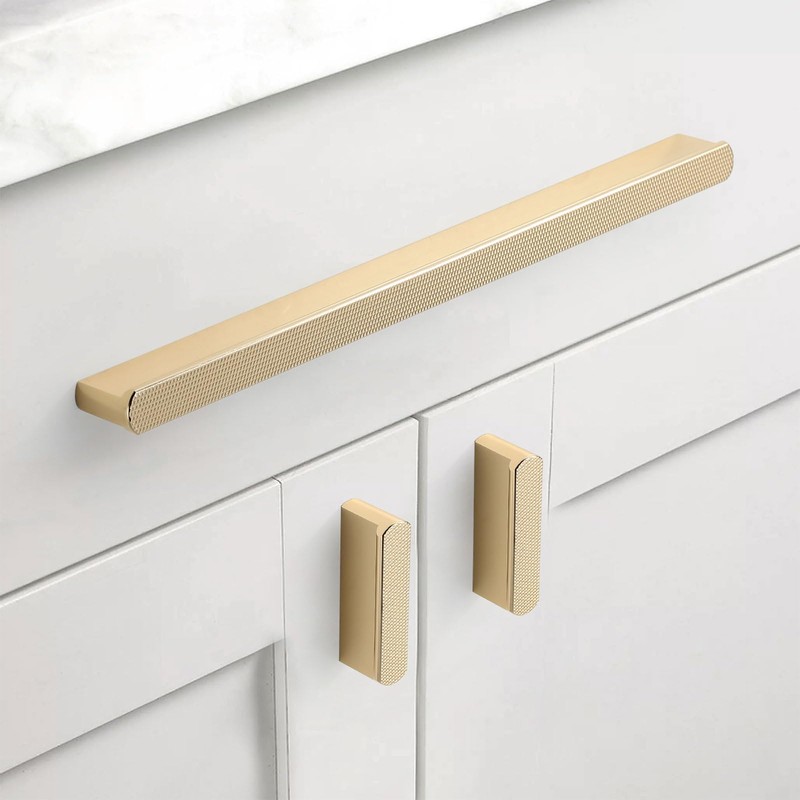 Coinkoly 10 Pack Brushed Gold 5 Inch(128mm) Hole Center Kitchen