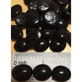 SM BLACK Glass Gems, Mosaic Tiles, Marbles, Nuggets