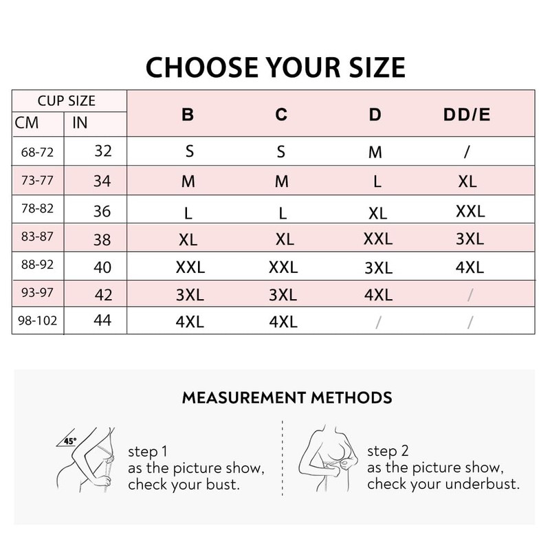 WANAFREE Wireless Bra Seamles Bralettes Push up Full Coverage Comfort