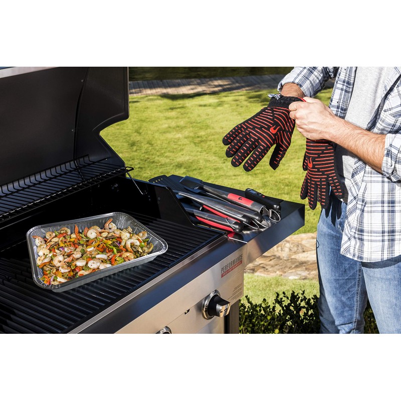 Char-Broil 140 557 - Aluminium Bowls XL - (10 pieces