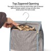 Laundry Clothespin Bag for Clothesline Outdoor, Clothes pin Bag with