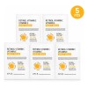5 Pzs Mascarilla Aplb Retinol Vitamina C Vitamina E 25ml