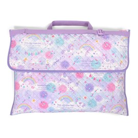 Colorful Candy Style N4765000 Disaster Preparedness Headband Cover, Girls, Elementary School Students, Backrest, Zabuton, Stylish, Unicorn Fantasy, Colorful Candy Style