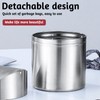 MEIYAXINWIN Desktop Rubbish Bin, Table Bin, Small, Diameter 12 x