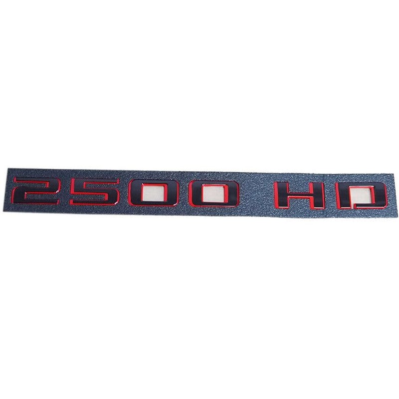 2pcs 2500HD 2500 HD Emblem Side Door Badge 3D Letter