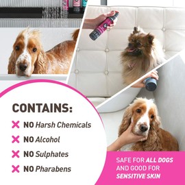 Rufus & Coco New Natural Dog and Puppy Shampoo and Conditioner | Sulfate & Paraben Free | pH Balanced, Hypoallergenic Fresh Fragrance | Safe for Cats and Dogs
