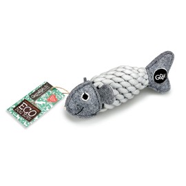 Green & Wilds Eco-Friendly Natural Dog Toy - Roger the Ropefish