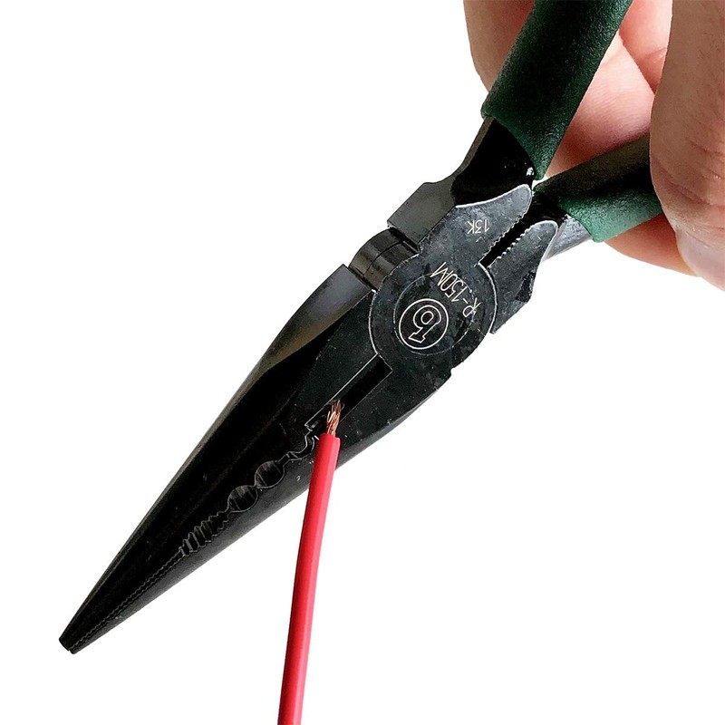marubi- Versatile Needle Nose Pliers with Spring 150 mm R