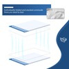 Commode Liners, 100 Bedside Commode Liners Disposable, Leak Proof Commode