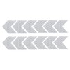 SUNBREATH Reflective Safety Warning Stripes Arrow Decals Car Trunk Rear