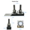 MRBF Terminal Fuse Blocks with Fuse, Dual Studs 5/16" (M8)