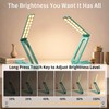 Bsdgeclogy Foldable and Adjustable LED Reading Lamp, Dual Head Portable