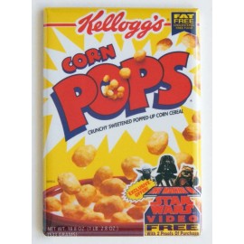 Blue Crab Magnets Corn Pops FRIDGE MAGNET cereal box - 1.75 x 2.75 inches