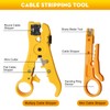 trophable Network Tool Kit, 12 in 1 Professional RJ45 Crimp