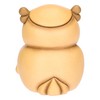 THUN - Gufo con Quadrrifolglio Giallo, ceramica
