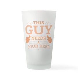 CafePress Sour Beer IPA Lover Brew Drinker Pa Pint Glass, 16 oz. Drinking Glass