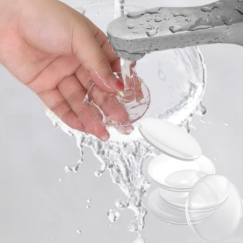 6pcs Door Stopper, Clear Rubber Feet Pads, Self Stick Noise