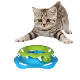 Cat Fast Track Interactive Fun Ball Toy