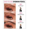 YFulfill Brown Eyebrow Pencil Waterproof, Eye Brow Pencils for Women