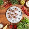 1pc Stainless Steel Escargot Dish Server 12 Positions Baked Snail