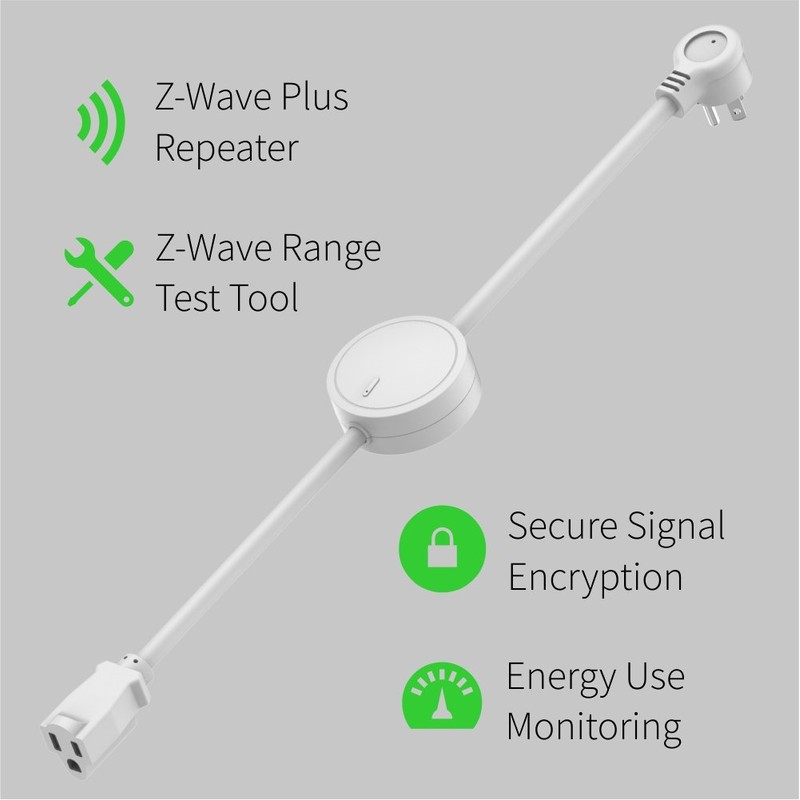 Zooz Z-Wave Plus Power Switch ZEN15 for 110V AC Units,