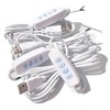 White DC5V USB LED Dimmer Adapter, LED Dimming Controlle Extension